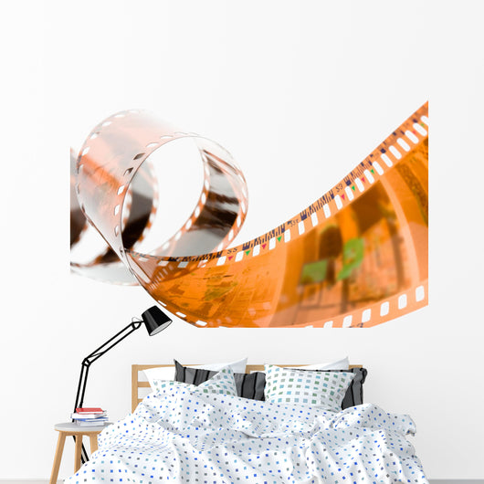 film strip spiral Wall Mural