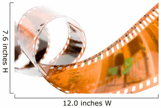 film strip spiral Wall Mural