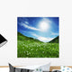 Mountain Meadow Wall Decal Design 1