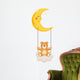 Teddy Bear Swinging in Moon Wall Decal