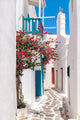 Traditional greek house on Mykonos island, Greece Wall Decal