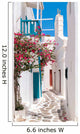 Traditional greek house on Mykonos island, Greece Wall Decal