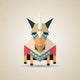 Magic Cute Origami Unicorn From Folded Paper 
