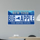 New York license plate Wall Decal