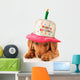 Happy birthday puppy Wall Decal