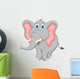 Cute Elephant Wall Decal