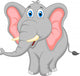 Cute Elephant Wall Decal