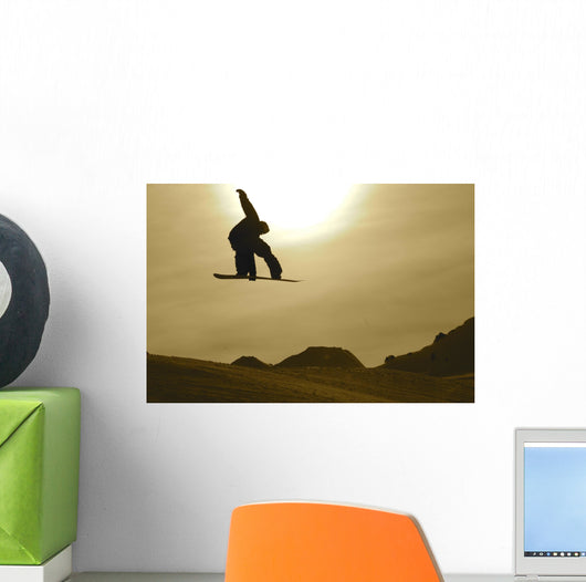 snowboarding 01 Wall Mural