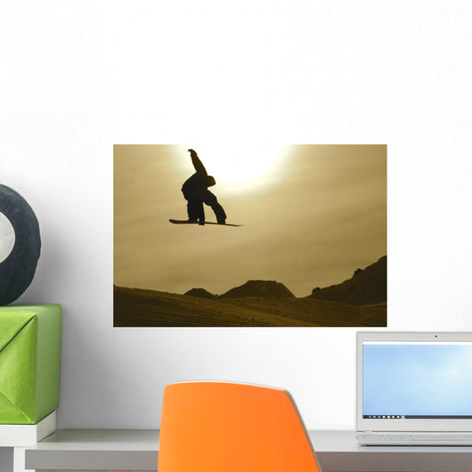 snowboarding 01 Wall Mural