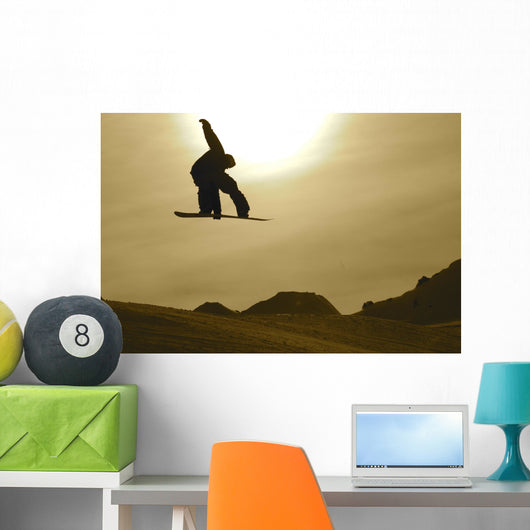 snowboarding 01 Wall Mural