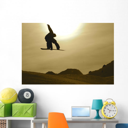 snowboarding 01 Wall Mural