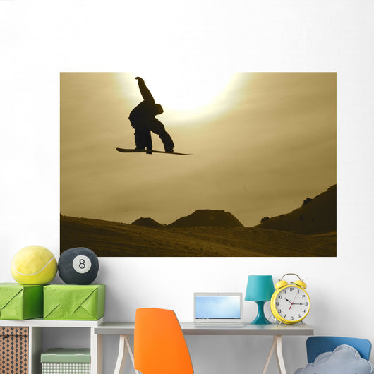 snowboarding 01 Wall Mural