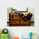 Quilt on Wooden Chest 