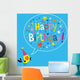 Happy Birthday Card Wall Decal