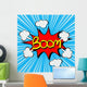 Boom with radial speed. comic speech bubble 
