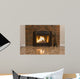 Fireplace in a new house Wall Mural