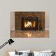 Fireplace in a new house Wall Mural