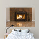 Fireplace in a new house Wall Mural