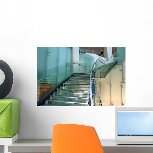 Glass Stairs Wall Mural