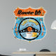 Retro route 66 diner sign, vector illustration 