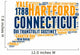 Connecticut USA State Map Wall Decal