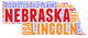 Nebraska USA state map tag cloud Wall Decal