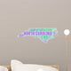 North Carolina USA State Map Tag Cloud Wall Decal