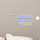 Oklahoma USA State Map Tag Cloud Wall Decal
