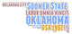 Oklahoma USA State Map Tag Cloud Wall Decal