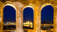 Budapest, night view Parliament  from Fisherman's Bastion Wall Mural