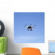 Octacopter Drone Flying Wall Decal