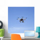 Octacopter Drone Flying Wall Decal
