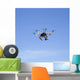 Octacopter Drone Flying Wall Decal