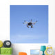 Octacopter Drone Flying Wall Decal