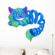 Disappearing Cheshire Cat Wall Decal