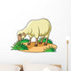 Sheep Cartoon Wall Decal