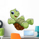 Happy Turtle Cartoon 