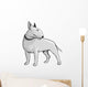 Bull Terrier Wall Mural