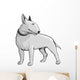 Bull Terrier Wall Mural