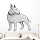 Bull Terrier Wall Mural
