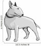 Bull Terrier Wall Mural