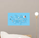 Big data analysis illustration Wall Mural