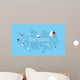Big data analysis illustration Wall Mural