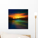 abstract nature background with sunrise Wall Mural