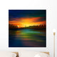 abstract nature background with sunrise Wall Mural
