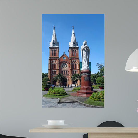 Notre-Dame Saigon Basilica in Ho Chi Minh City, Vietnam 
