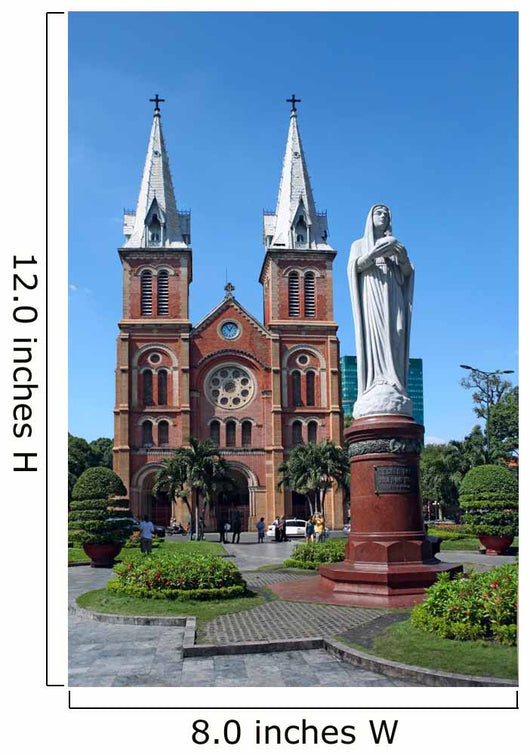 Notre-Dame Saigon Basilica in Ho Chi Minh City, Vietnam 