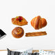 Fruit-cake Croissant Danish Bread Wall Stickers