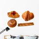 Fruit-cake Croissant Danish Bread Wall Stickers