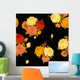 Seamless Vector Vintage Floral Wall Decal